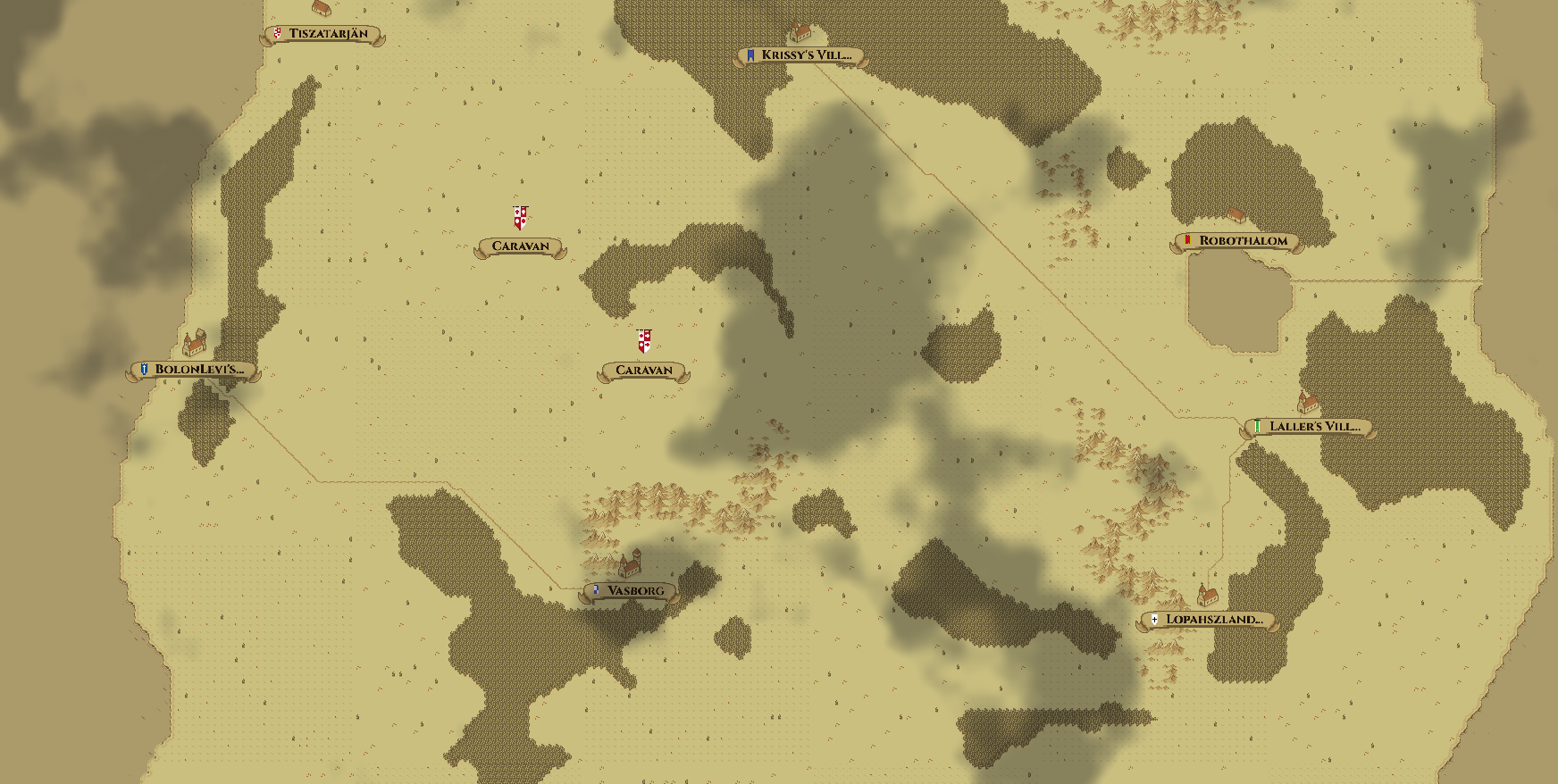 Map of the realm of TestRealm
